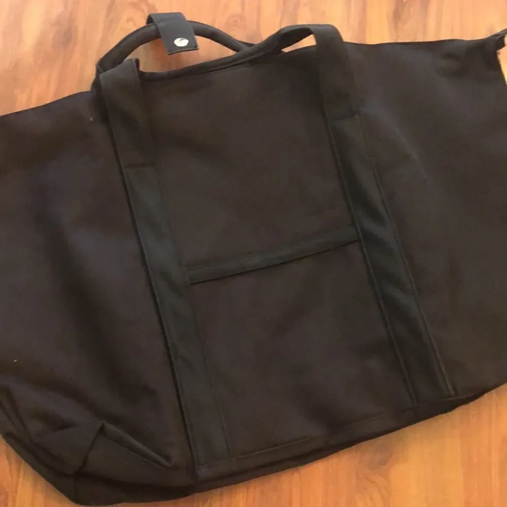 NEW Paco Rabanne XL Black duffel bag Carry bag travel bag